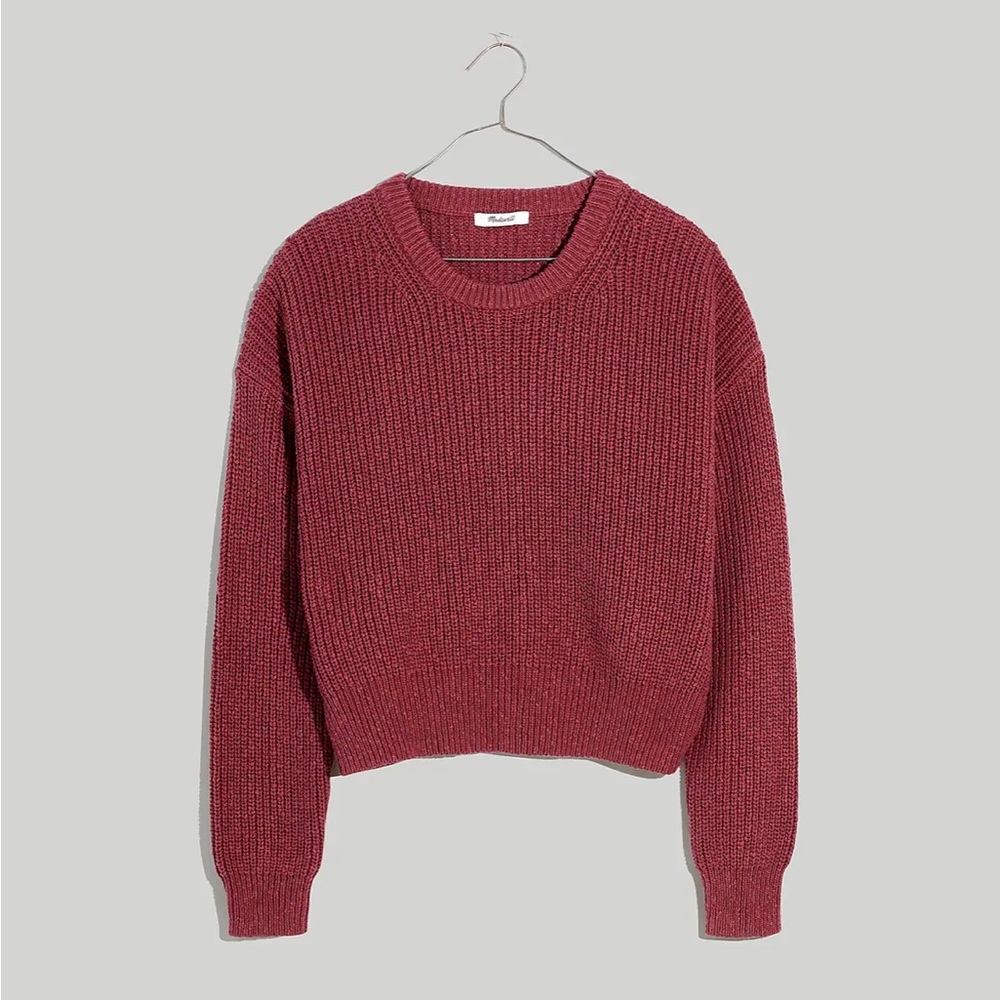[Madewell] EUC Textural-Knit Pullover Sweater
